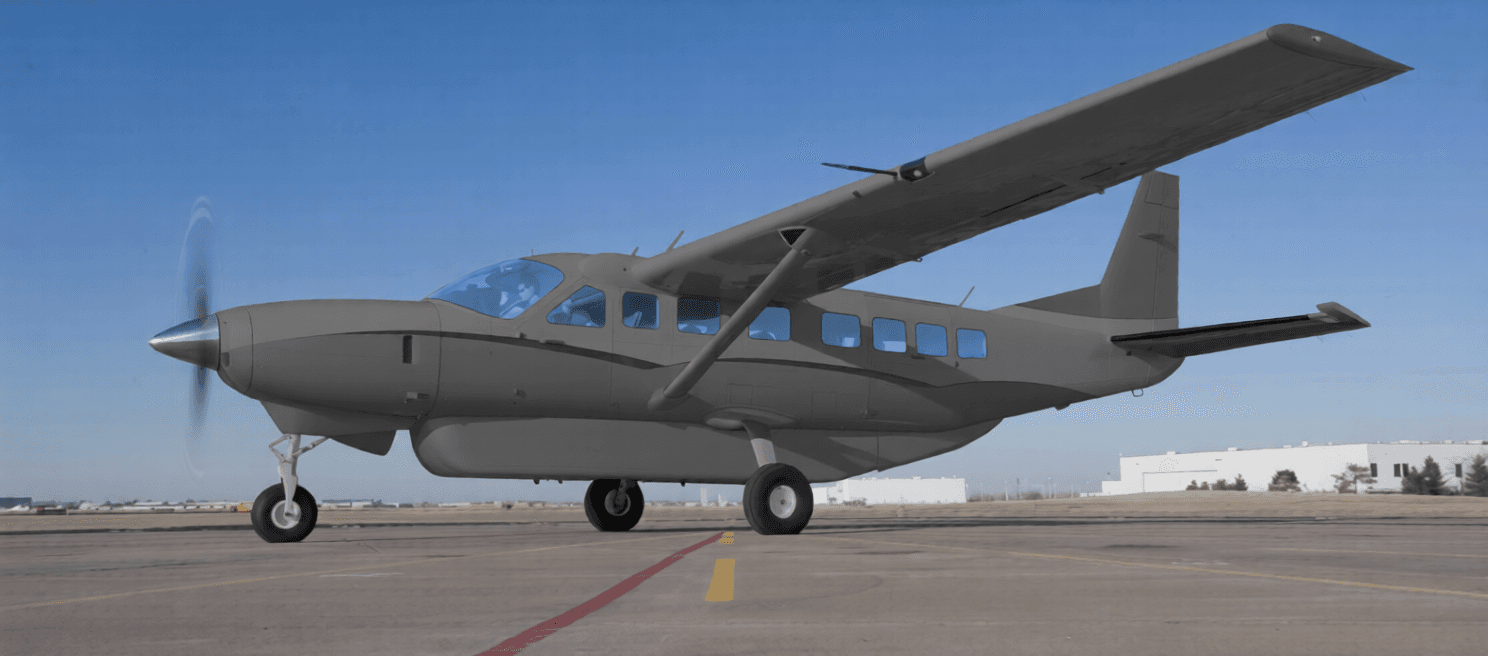 Cessna 208 autonomous aircraft platform — KUM Services Germany