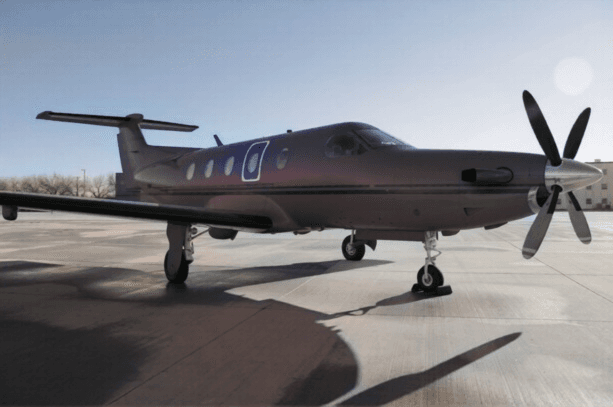 Pilatus PC-12 drone aircraft — civil to drone conversion Konstanz